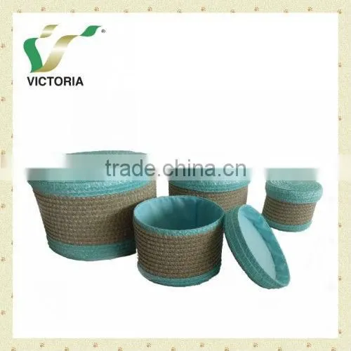 PP Machine Made Round Storage Boxes
