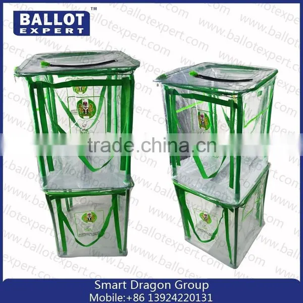 Collapsible Pvc Ballot Box/PVC Transparent Ballot Boxes photo-4