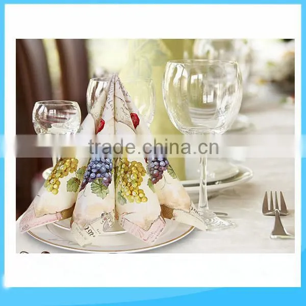 High Quality Customzied Printed Paper Napkins Party Napkin photo-2