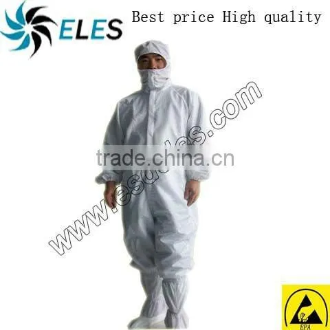 China Gold Supplier Cleanroom Esd Overcoat Clothes With Great Price photo-3