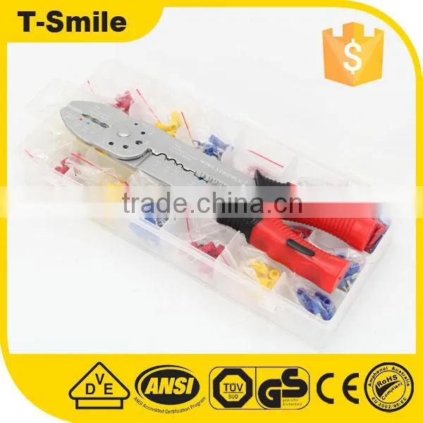 175pc Solderless Crimp on Crimpable Wire Terminal Connector