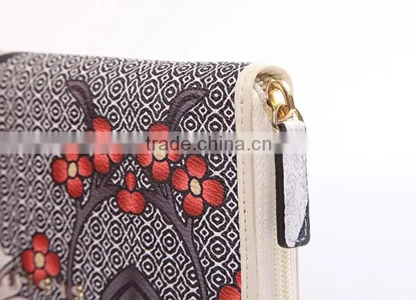 4884 Paparazzi Manufacturer Brand Design Printing Flower High Quality PU Material Lady Wallet photo-6