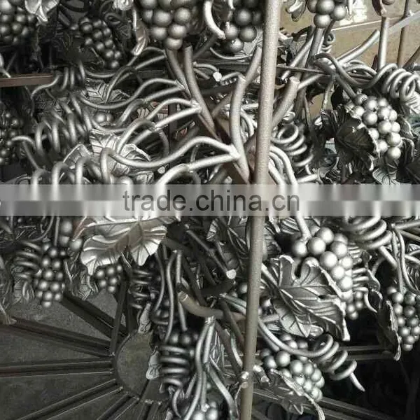 ornamental wrought iron staircase railing components design