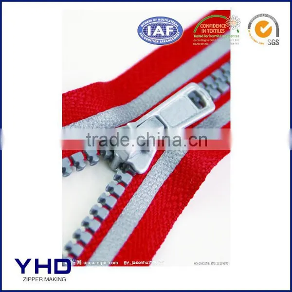 5# Open End Plastic Zipper photo-5