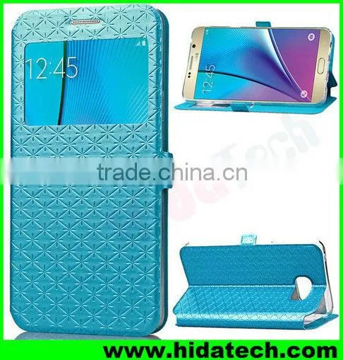 For Samsung Galaxy Note 5 Case / Foldable Flip Leather Cover Case For Samsung Galaxy Note 5 With Card Slots photo-3