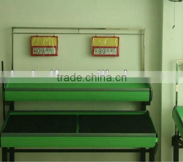 Dachang Manufacturer Fashionable Fruit and Vegetable Supermarket Display Rack