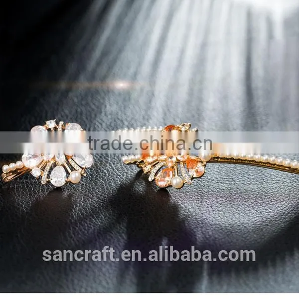 Two Colors Fine Decorative Fine Hair Claws photo-2