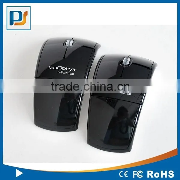 CE ROHS FCC USB Wireless Foldable Drivers USB 3D Optical Mouse photo-2