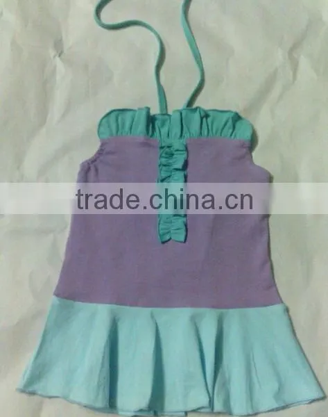Wholesale Round Neck Kids Plain t Shirts Halter Kids Shirt Made in China