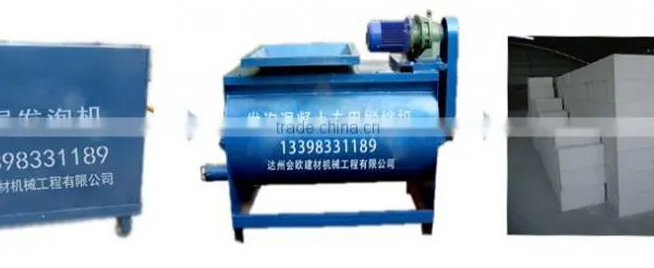 Light Thermal Insulation Fire Proof Foam Concrete Machine Made in China/China Concrete Foamed Panel Machinery photo-3