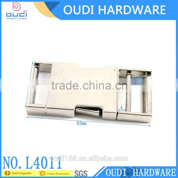 High Quality Metal Release Buckle For BackPack Metal Buckle For Dog Collar Metal Adjuster Release Buckle photo-2
