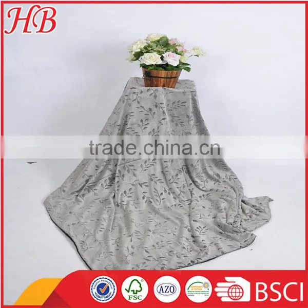 Leaf Printed Design Anti-pilling Micro Mink Fleece Blanket,2Ply Micro Mink Fleece Blanket photo-3