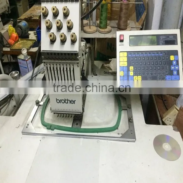 Used Brother Single Head Embroidery Machine Industrial Sewing Machine Prices