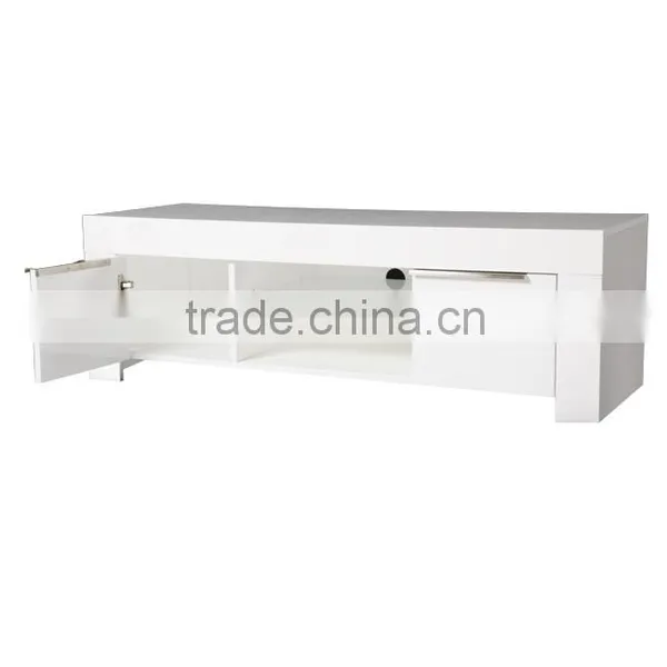 White Wooden Modern Wardrobe With tv Cabinet for European