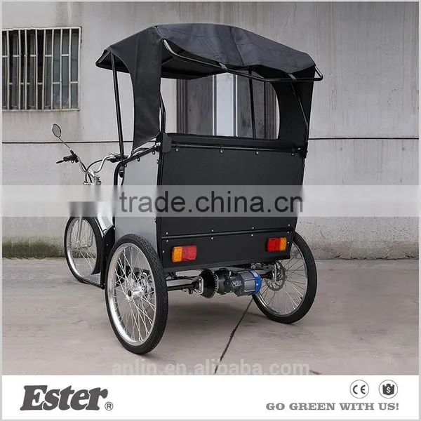 Green Electric ESTER Pedicab Rickshaw Manufacturer in China