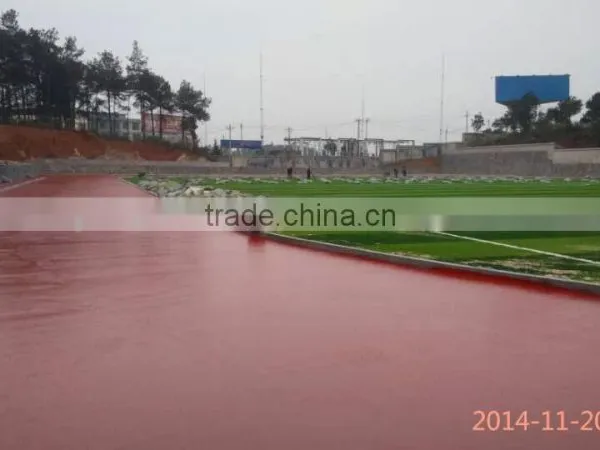 IAAF Certified Sandwich System Running Track for 13mm All Weather Sport Surface and Indoor&outdoor Running Tracks photo-4
