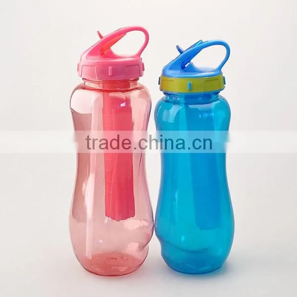 550ML 650ML 800ML 1000ML Custom Tritan Water Bottle With Ice Freezer Stick Quality Choice photo-3