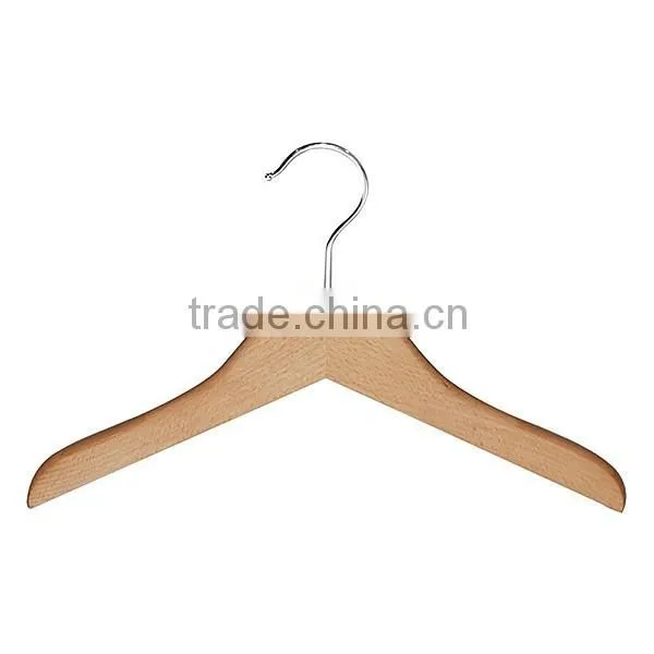 Professional Standard Wood Clothes Hanger With Locking Bar photo-2