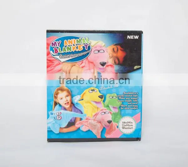 Fashion Polyester Plush Animal Shaped Blanket photo-2