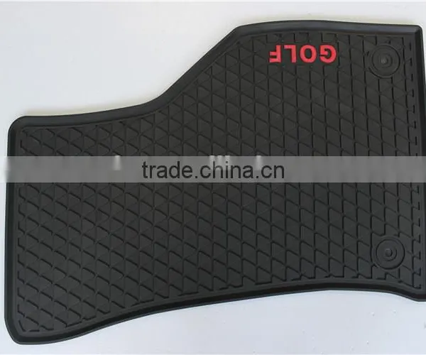 Full Set Type Rubber Floor Mats / Floor Liners For VW GOLF 7 photo-5