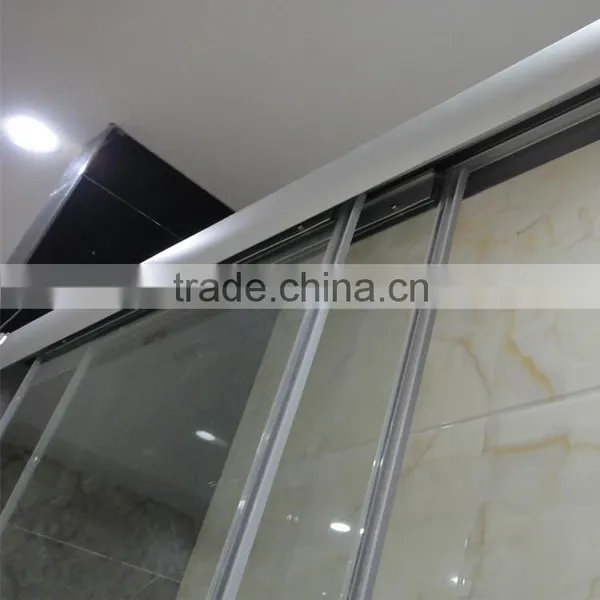 Freestanding Aluminum Building Shower Glass Door D16 photo-5