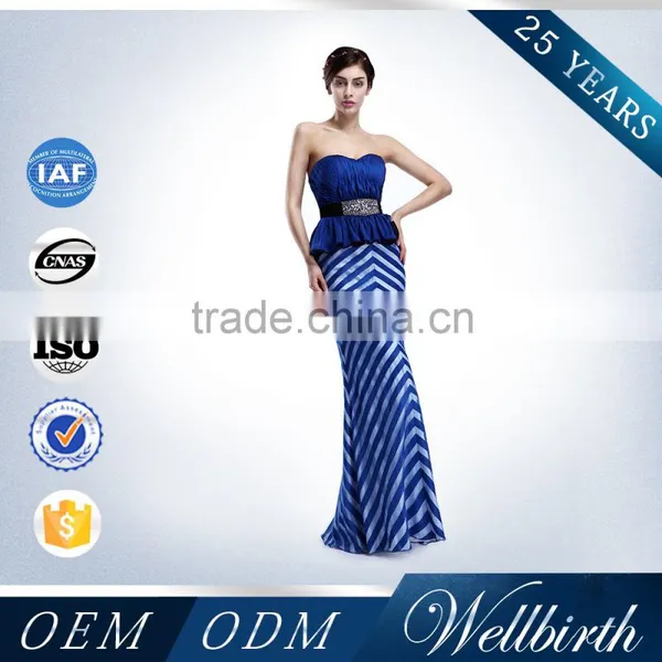 Fashion Long Mermaid Dresses for Women Latest Dress Designs Peplum Evening Dress