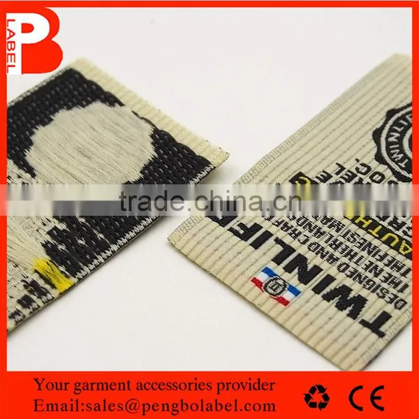 Low Price Wholesale Garment Labels Cotton Labels Woven Labels photo-3