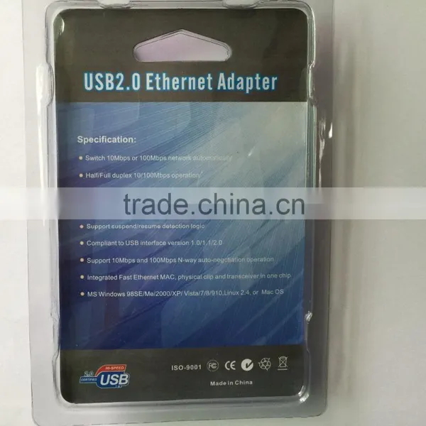 Driver-free USB 2.0 to 10/100 Fast Ethernet Adapter for Laptops Desktops photo-6