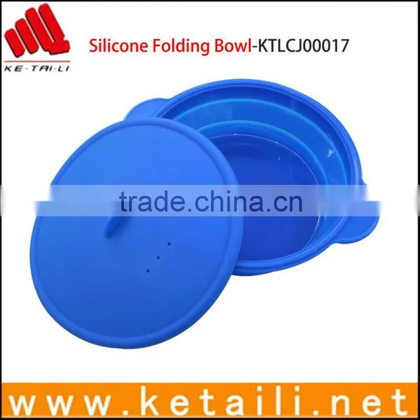 Shenzhen Wholesale Kitchen Utensil Set Silicone Collapsible Bowl photo-5