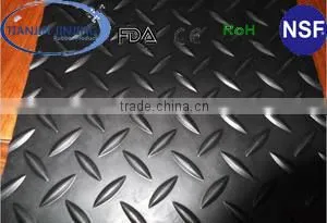 Anti-abrasion Skid-proof Truck Floor Protective Rubber Mat photo-2