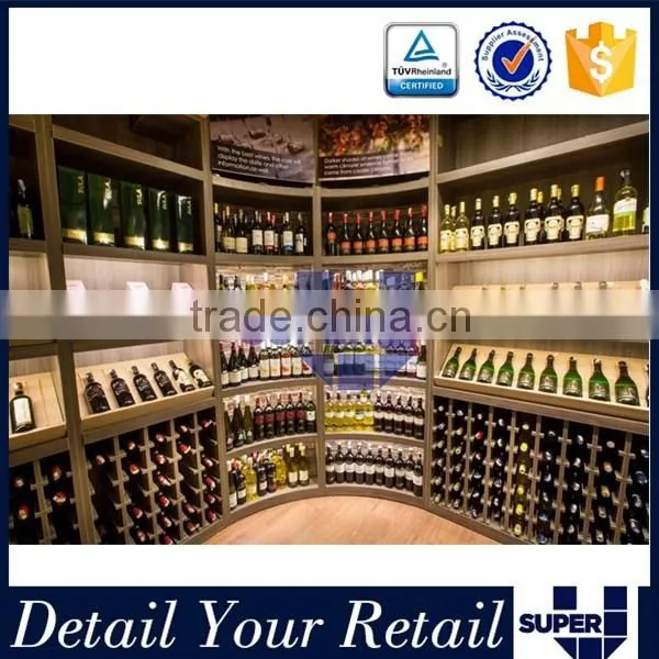 Customized Wine Newly Shopfitting Decoration for Wine Shop photo-5
