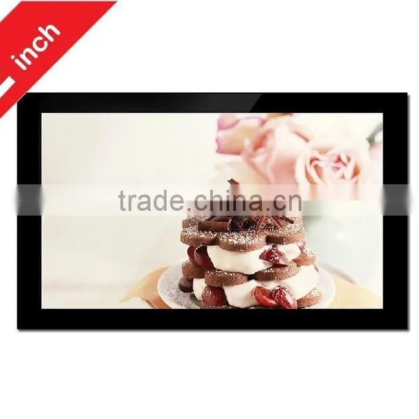 42inch Lcd Kiosk Win7 Wall Mounted Digital Signage tv Showcase Designs Holographic Touch Screen