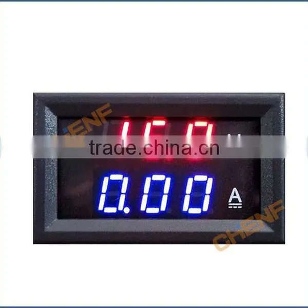 Cheaper High Quality Dual LED Digital Voltmeter Ammeter Amp Volt Meter + Current Shunt DC 100V 10A photo-3