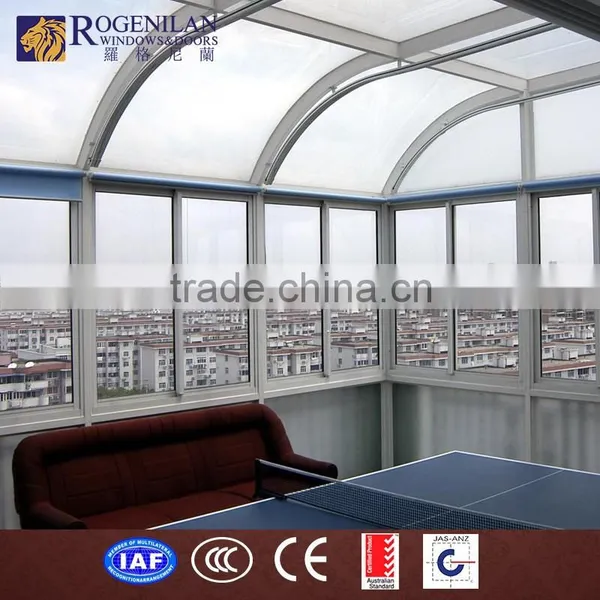 ROGENILAN All Kinds Customized Double Insulated Glass Glass Soundproof Frosted Sliding Glass Room Dividers photo-6