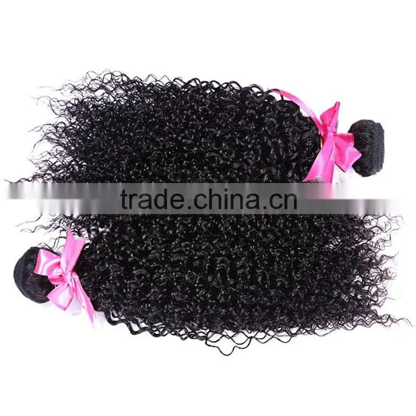 Brazilian Human Virgin Kinky Hairpiece Manufacturer Curly Wave Wholesale photo-4