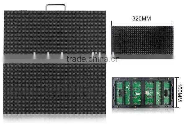 P10 Outdoor Rental 1/4 Scan 640*640mm Led Display Supplier's Choice photo-3