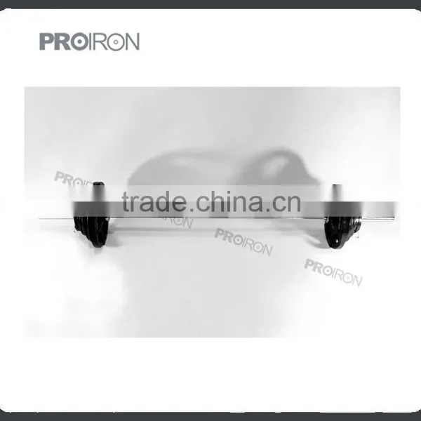225bl Three Hole Cast Iron Weight Plate Barbell Set photo-4
