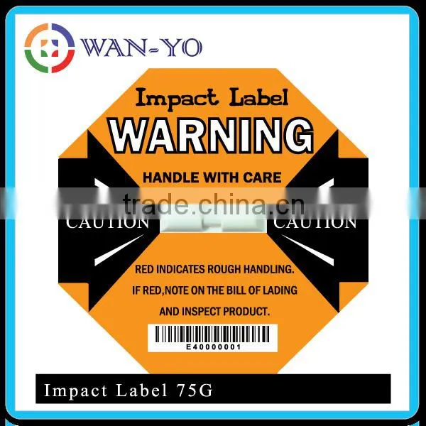 [ Impact Label Sensitive Package Shipment ] photo-4