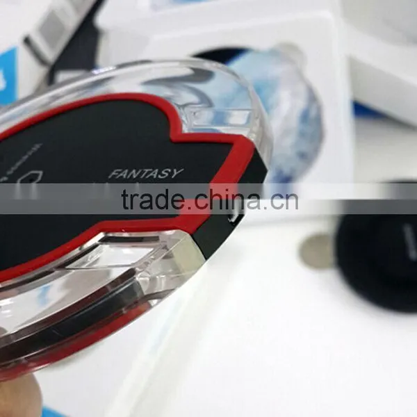 Wireless Charger Fantasy Crystal UFO Shape Charging Pad With LED Lighting for Samsung Galaxy S6 photo-4