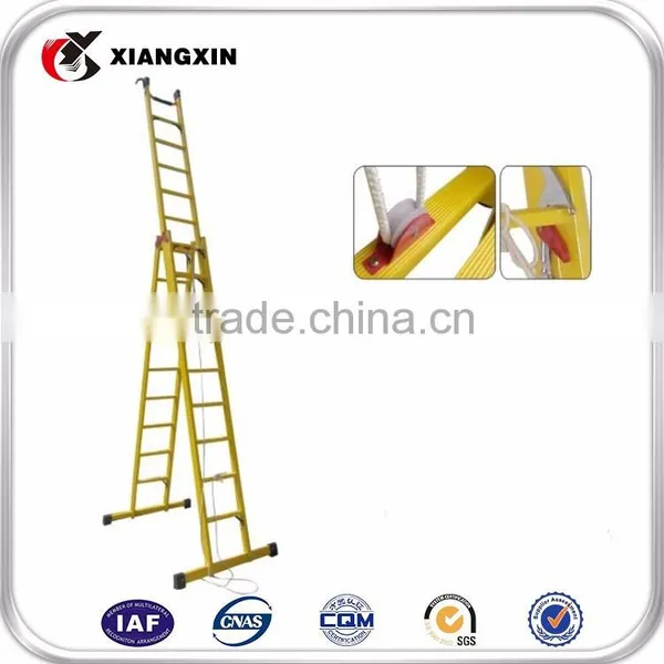 commercial retractable fold fire emergency escape ladder for home