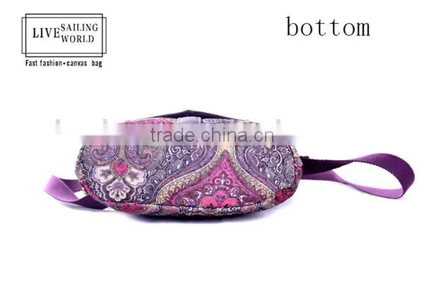 High Quality Colorful Ladies Nylon Messenger Bag photo-3