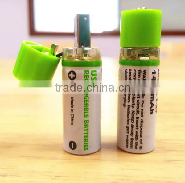1.2v 800mAh c AA Ni-MH USB Battery 2pcs/card 1450mAhcsd photo-3
