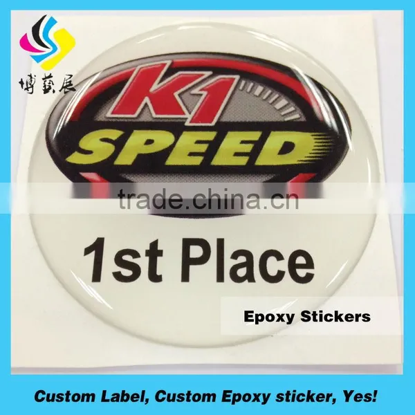 Custom Clear Domed Sticker,epoxy Sticker;epoxy Label photo-2