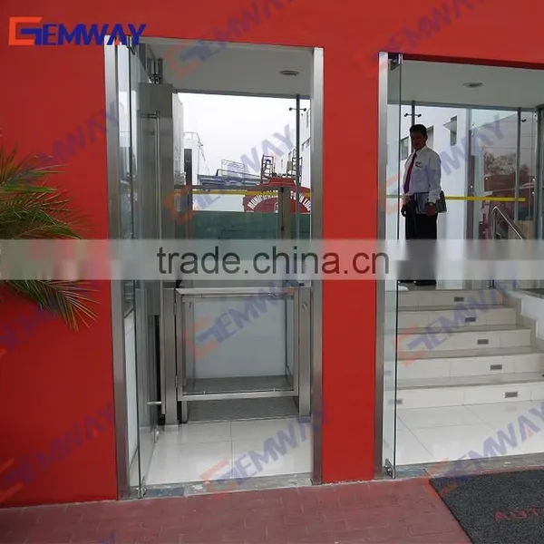 Latest Design Outdoor Vertical Handicap Wheelchair Platform Lift for Disabled photo-2