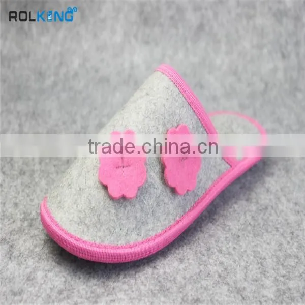 100% Wool Felt Slipper,indoor Slipper