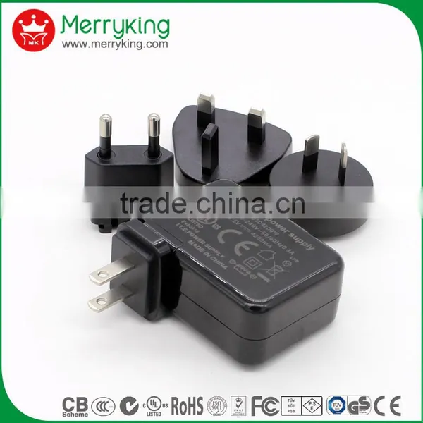 US AU EU UK Plug Four Port Usb Wall Plug Charger for Cellphone photo-2