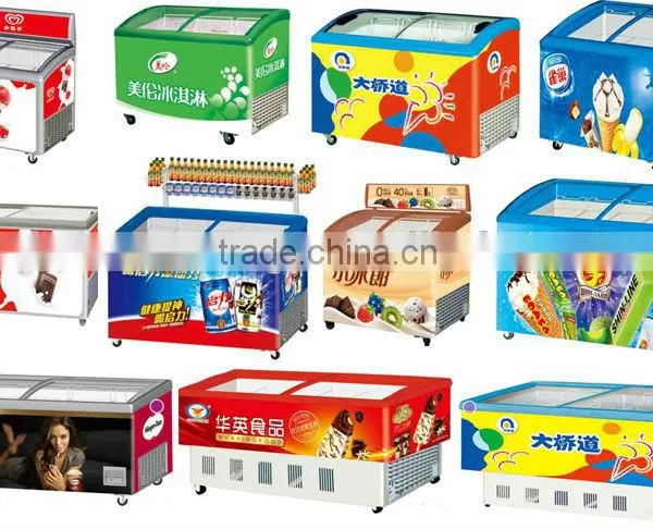 100-600L Chest Refrigerator Chest Freezer Ice Cream Refrigerator Ice Cream Freezer photo-2