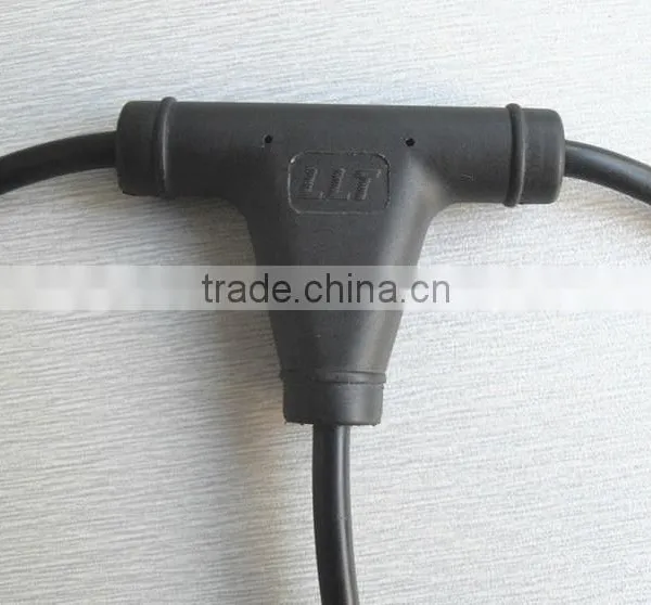 Led Lighting Fitting T Shape Connector Waterproof Wire Connector