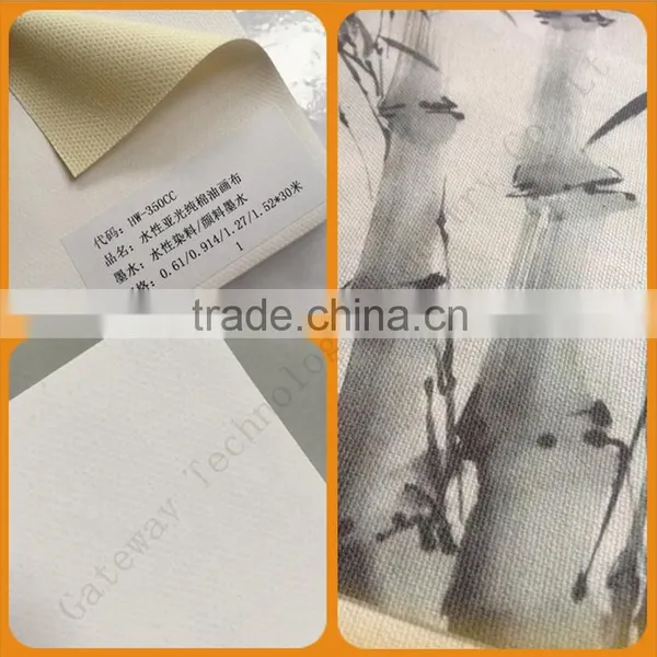 Inkjet Matte Cotton Canvas Guangzhou Supplier