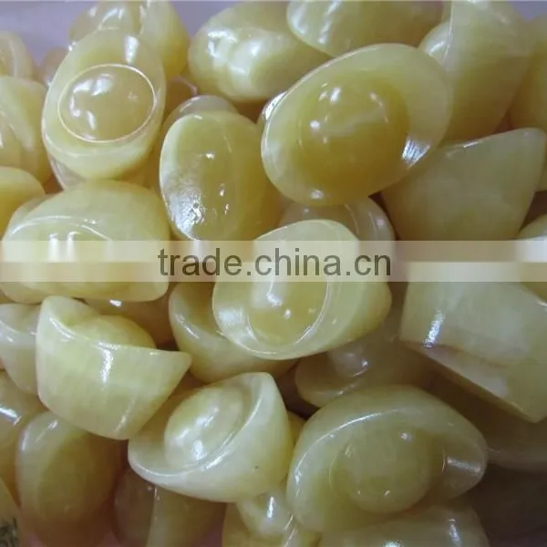 Chinese Crystal Bling Crafts ,yellow Jade Crystal Craft, Sycee Shape Crystal Craft photo-2